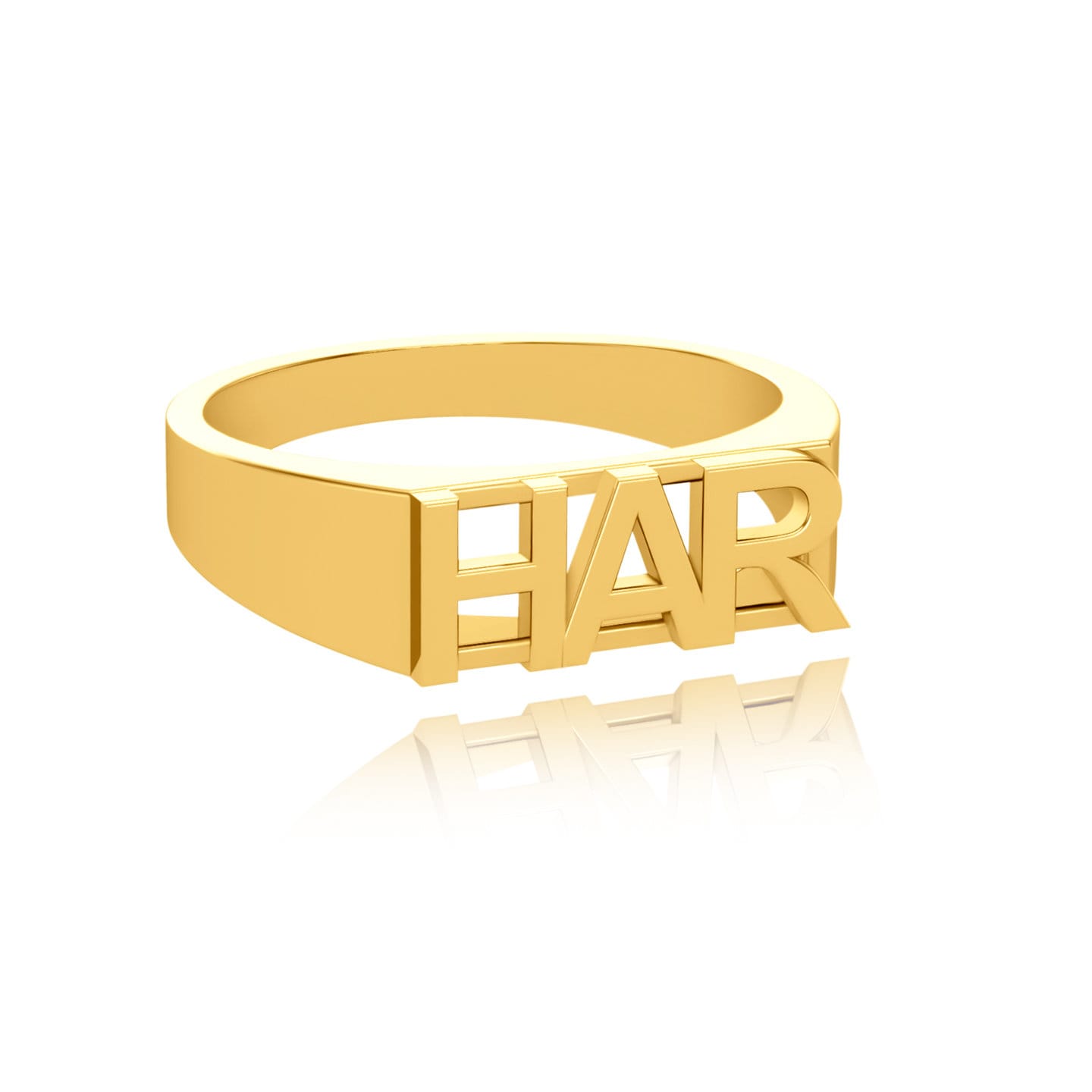 Personalized Triple Initial Ring - Minimalist Jewelry - Gift For Her - Fashion Jewelry - Custom Initial Ring -  Personalized Custom Ring